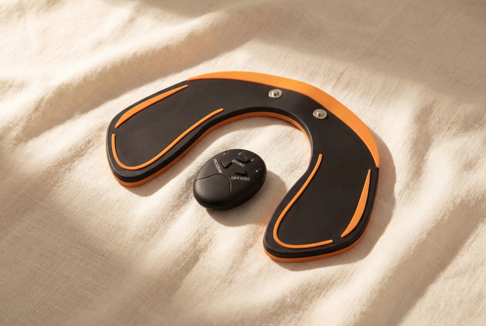 EMS-bekkenbodemtrainer in vlindervorm met afstandsbediening